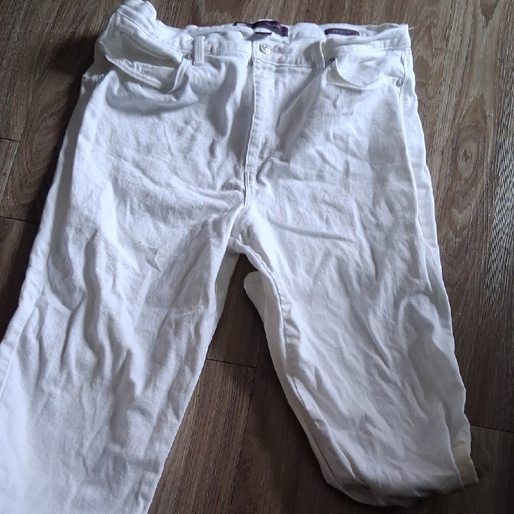 Classic White Trousers